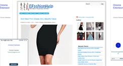 Desktop Screenshot of efashionhelp.com